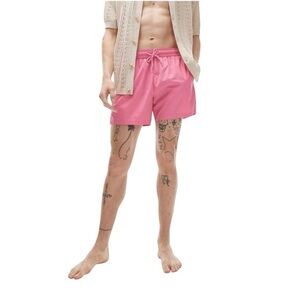 TOPMAN | Drawstring Pink Swimtrunks